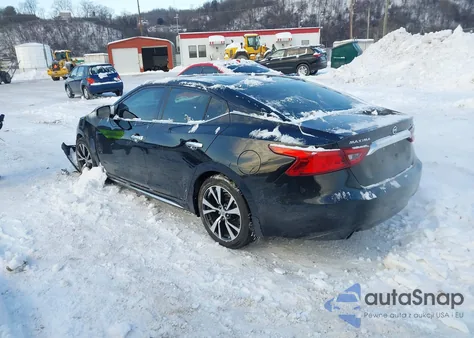 2017 Nissan Maxima 3.5 Platinum z USA, uszkodzony, nr VIN 1N4AA6AP6HC381806